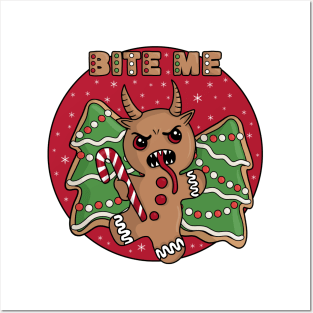 Gingerbread Krampus Posters and Art